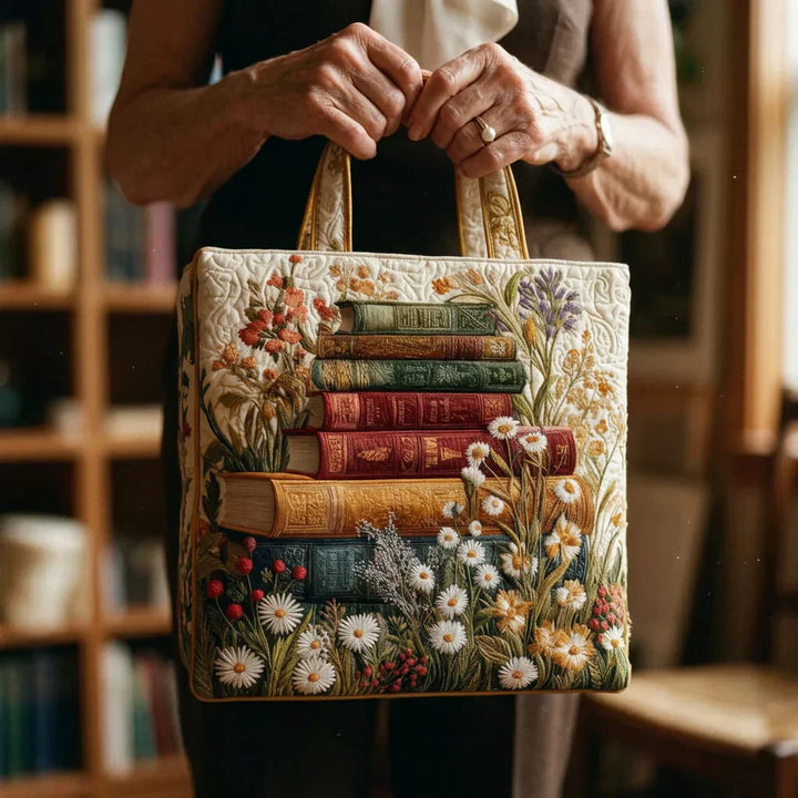 Bolsa Artesanal - Motivo Floral