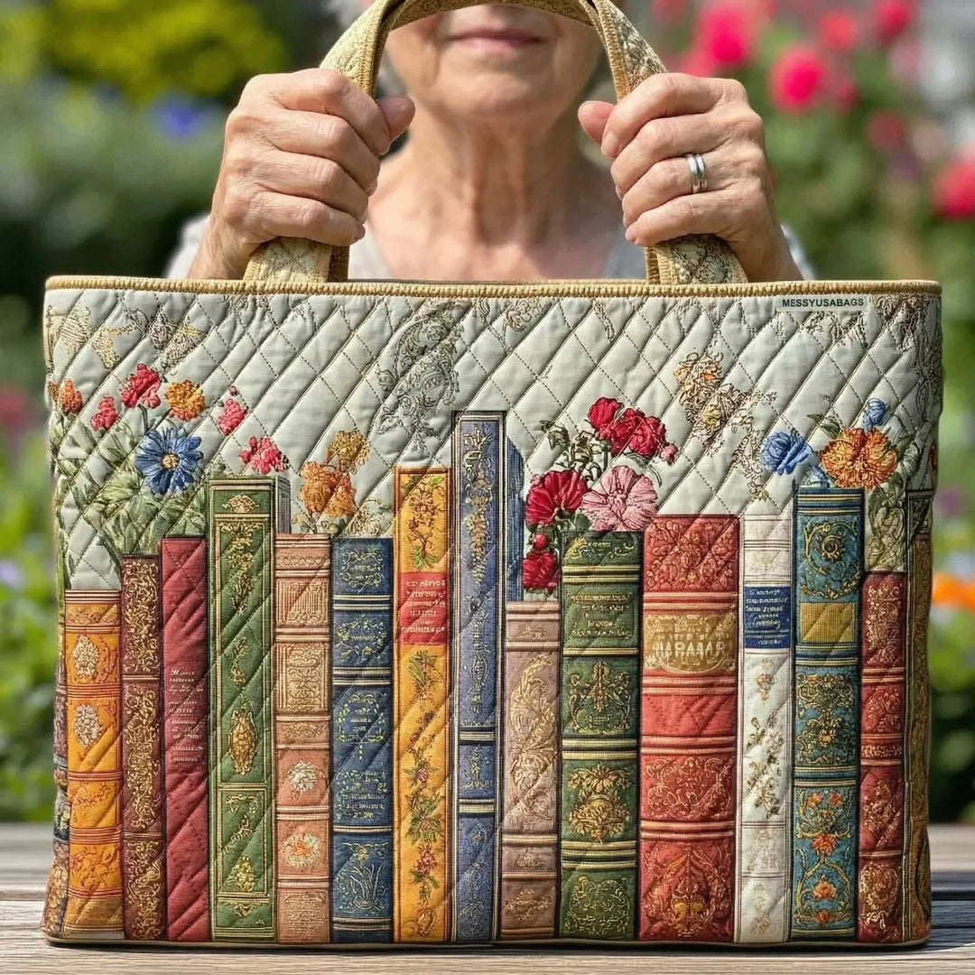 Bolsa Artesanal - Biblioteca Mágica