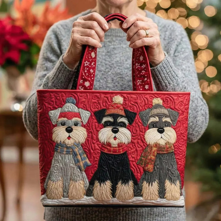 Bolsa Artesanal - Trío de Schnauzers